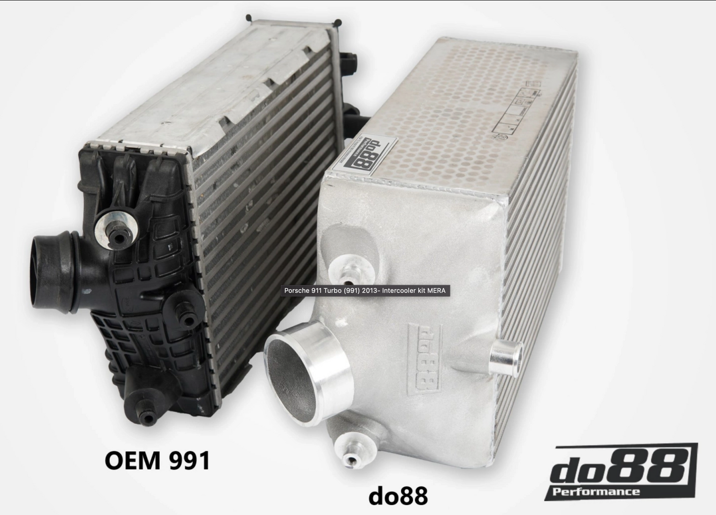 do88 Porsche 911 Turbo (991/991.2) Intercooler kit MERA for do88 Y-pipe
