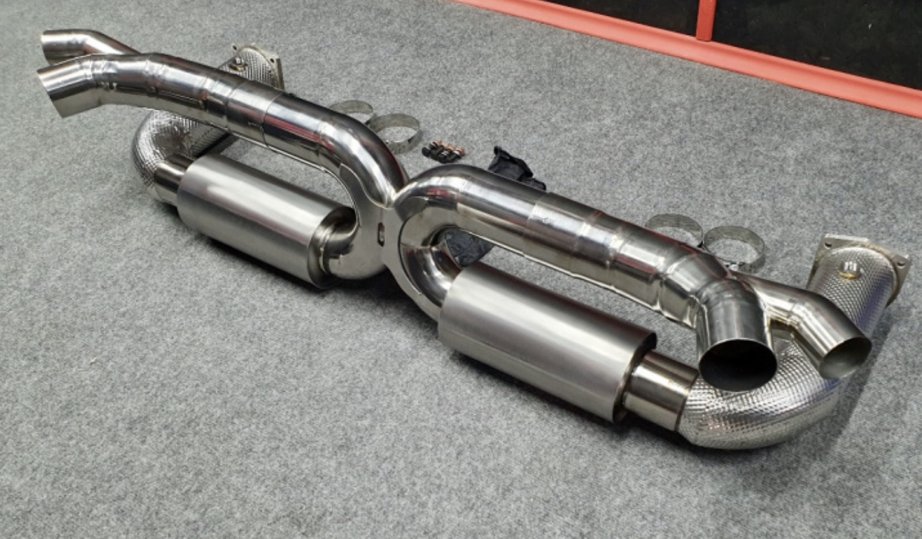 Redstar Porsche 911 Turbo Exhaust System
