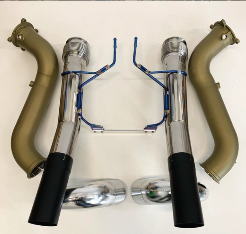 Unobtainium Mclaren 720S Straight Pipes