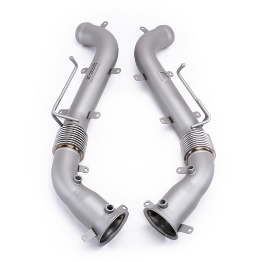 Keller Performance Mclaren 570S/GT 540C 600LT Titanium Cerakote Race Downpipes
