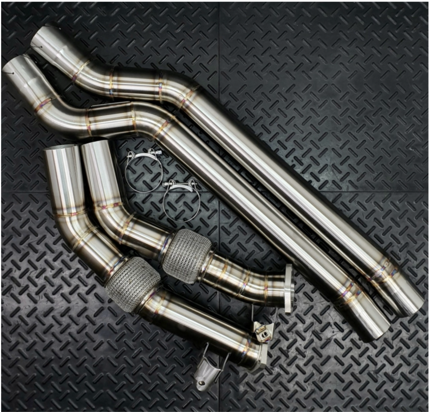 Redstar Audi C8 RS6 / RS7 Front Resonator Delete