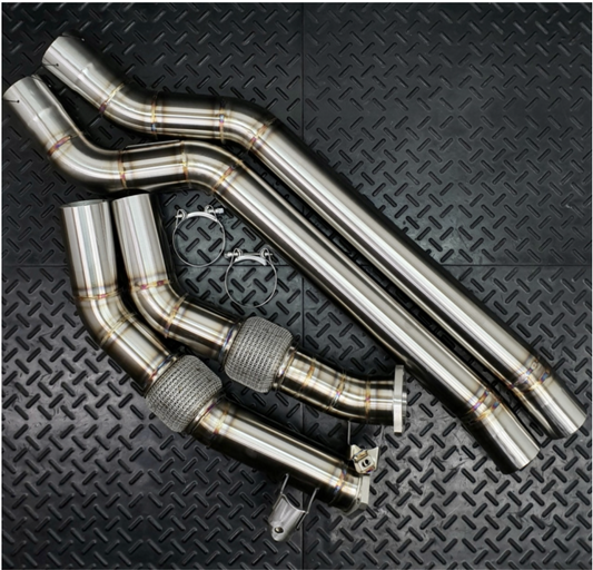 Redstar Audi C8 RS6 / RS7 Front Resonator Delete
