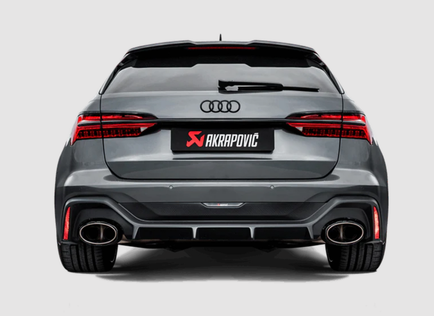 Akrapovic Audi C8 RS6 / RS 7 Titanium Evolution Exhaust System w/ Carbon Tips