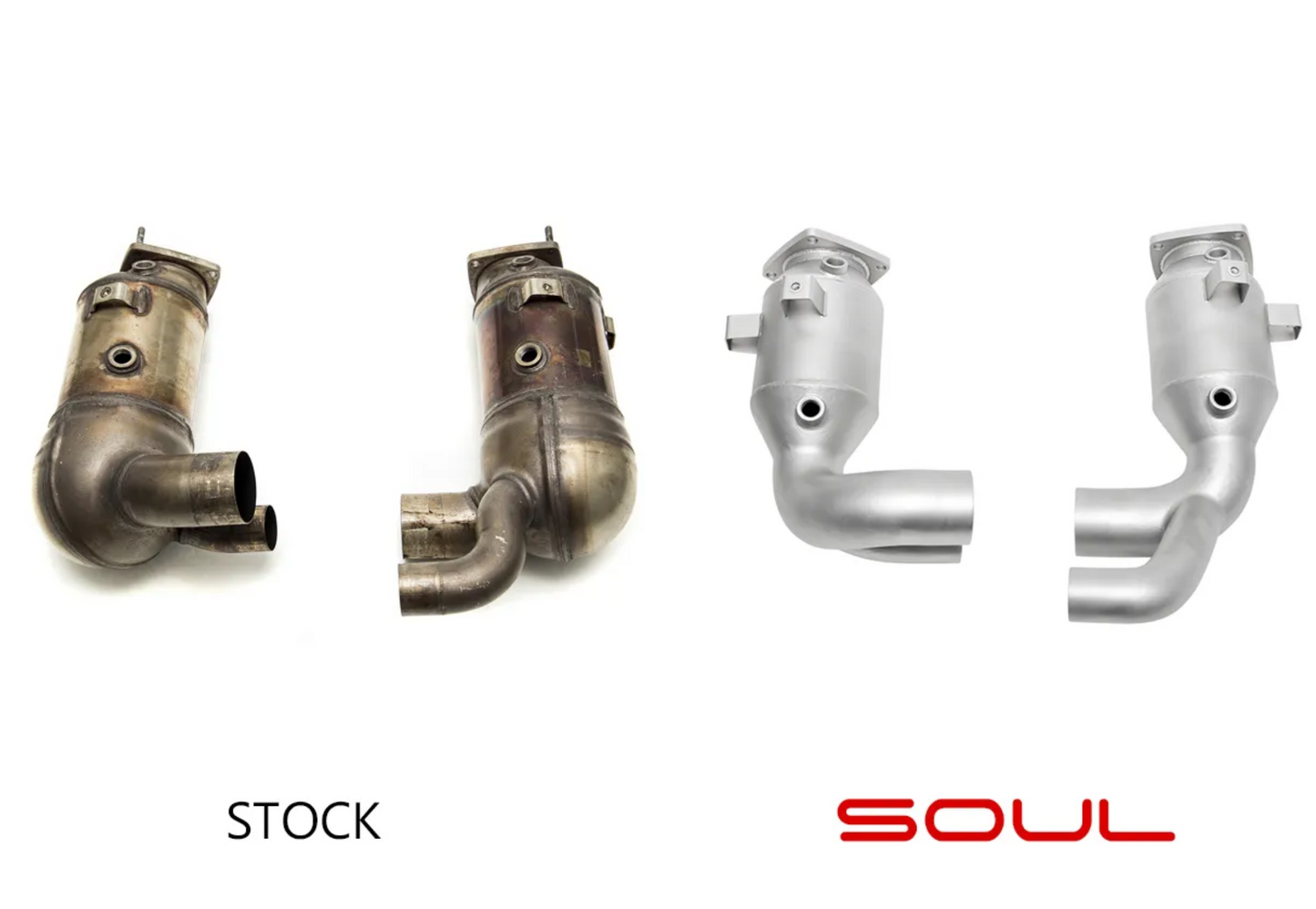 SOUL 991.2 Sport Catalytic Converters [PSE]
