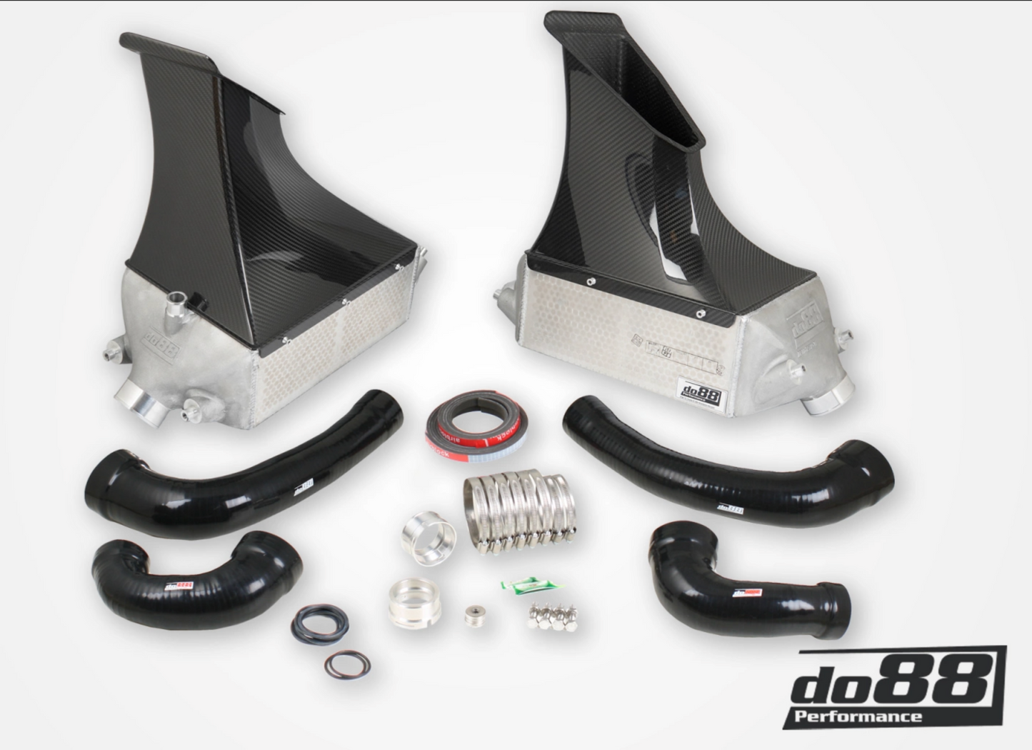 do88 Porsche 911 Turbo (991/991.2) Intercooler kit MERA for do88 Y-pipe