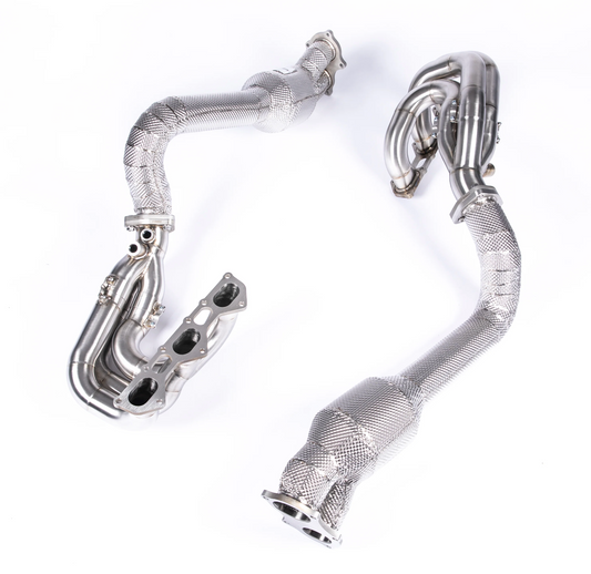 JCR Inconel Race Manifold &amp; Link Pipes (Race Cats) [718]