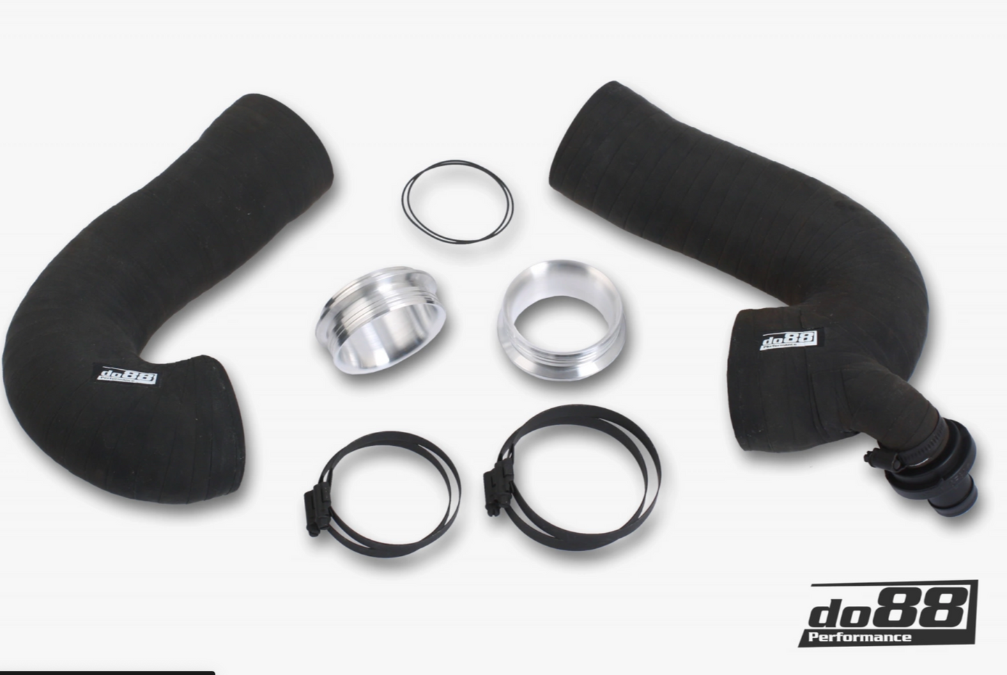 do88 911 Carrera (992) Turbo inlet hoses, OE/do88 66mm Airbox