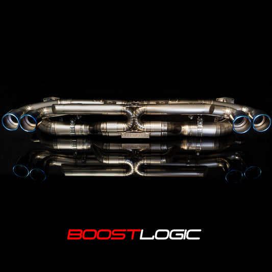 Boost Logic Formula Series Titanium Exhaust 991 Porsche Turbo