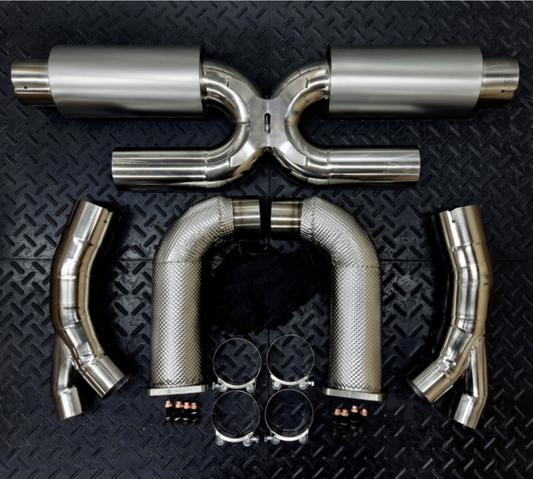 Redstar Porsche 911 Turbo Exhaust System