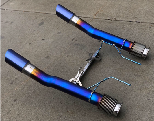 Unobtainium Mclaren 720S Straight Pipes