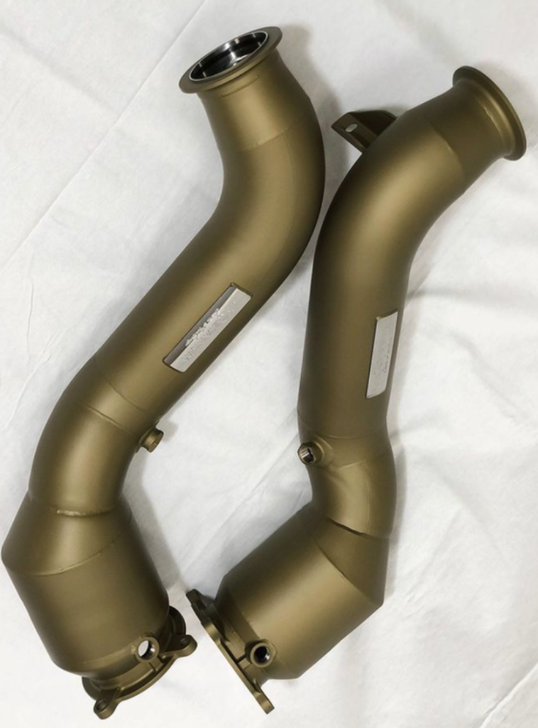 Unobtanium Mclaren 720S High Flow Downpipes