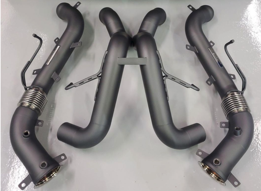 Unobtanium Mclaren 720S High Flow Downpipes