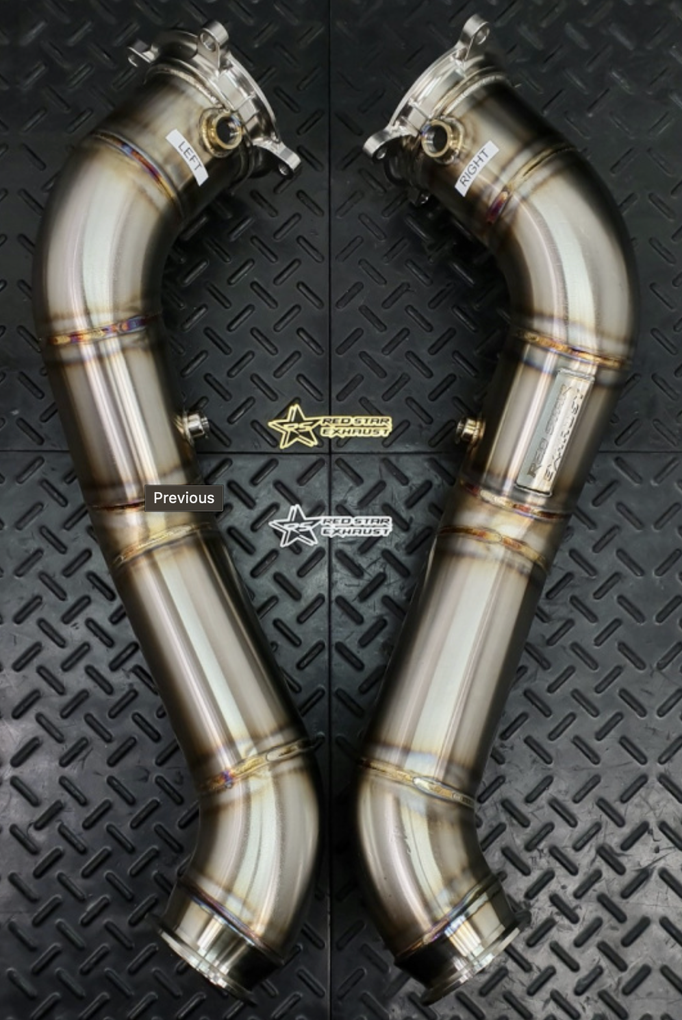 Redstar Mclaren 720S / 765LT Downpipes