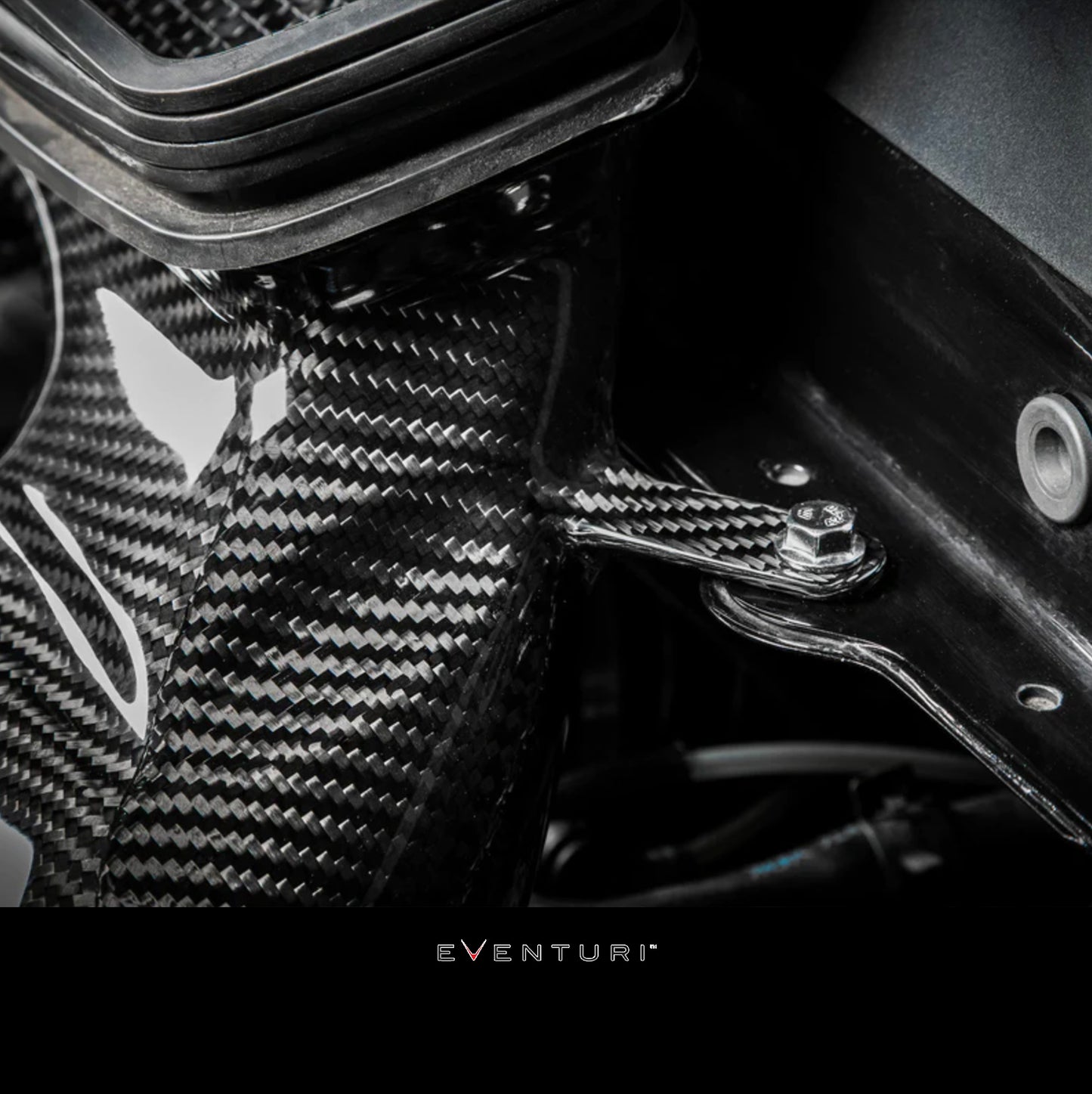Eventuri Porsche 991.1 991.2 Turbo / Turbo S Black Carbon Intake System
